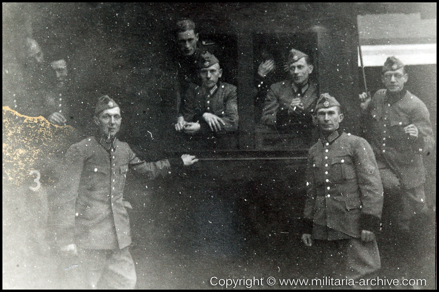 Polizei Bataillon 106, Kiel 1939. Abfahrt von Kiel.