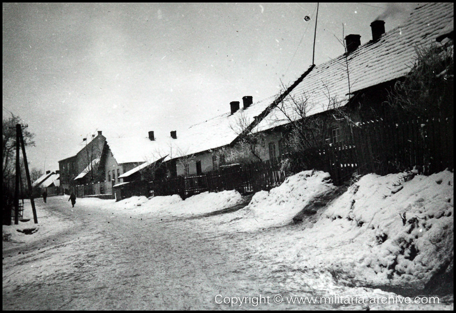 Polizei Bataillon 106, 9.Komp, Krakau, Poland 1940. Dorfstraße.