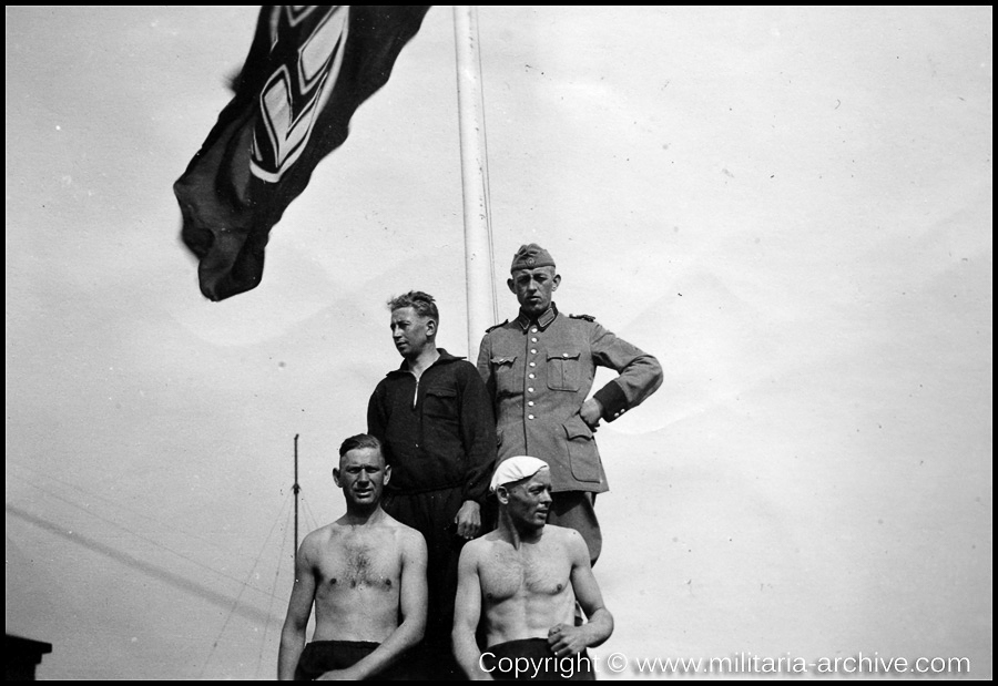 Polizei Bataillon 106, 9.Komp, Krakau, Poland 1940. Auf Der Kaserne.