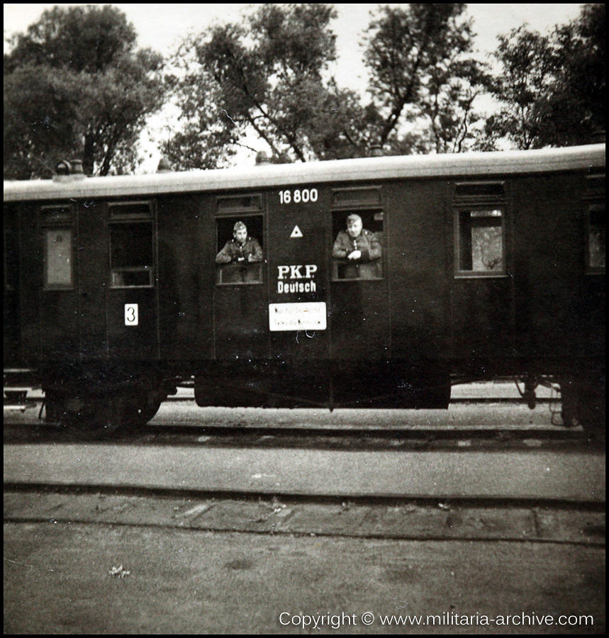 Polizei Bataillon 106, 9.Komp, Gorlice, Poland 1940. Nach dem Urlaub.