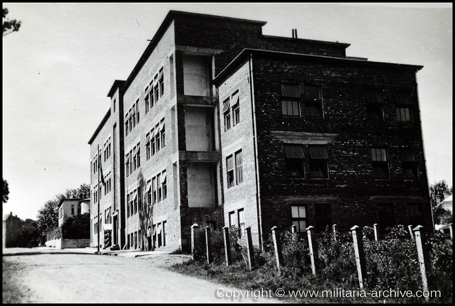 Polizei Bataillon 106, 9.Komp, Gorlice, Poland 1940. Kaserne Gorlice.