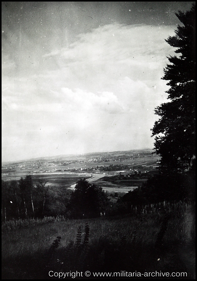 Polizei Bataillon 106, 9.Komp, Poland 1940. Blick auf die Weichsel (Vistula).