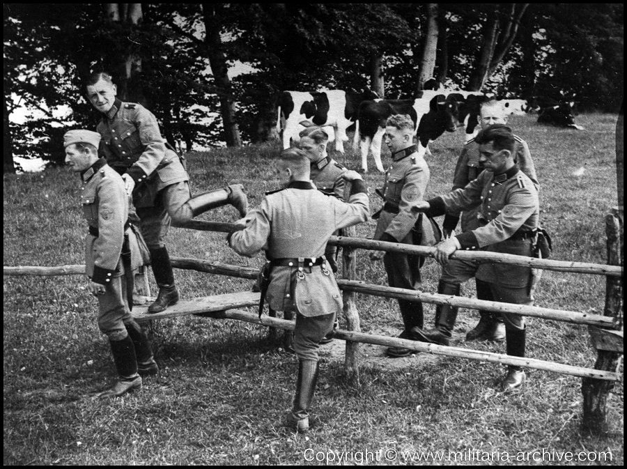 Polizei Bataillon 106, 9.Komp, Eckernförde, Germany 1940. Ausflug nach Eckernförde