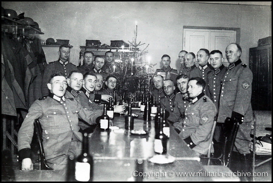 Polizei Bataillon 106, 9.Komp, Gorlice, Poland 1940. I. Deutscher Abend in Gorlice.