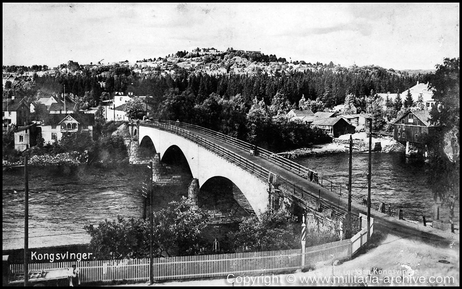 Polizei-Bataillon 251 1940 - 1941. Kongsvinger 1941.