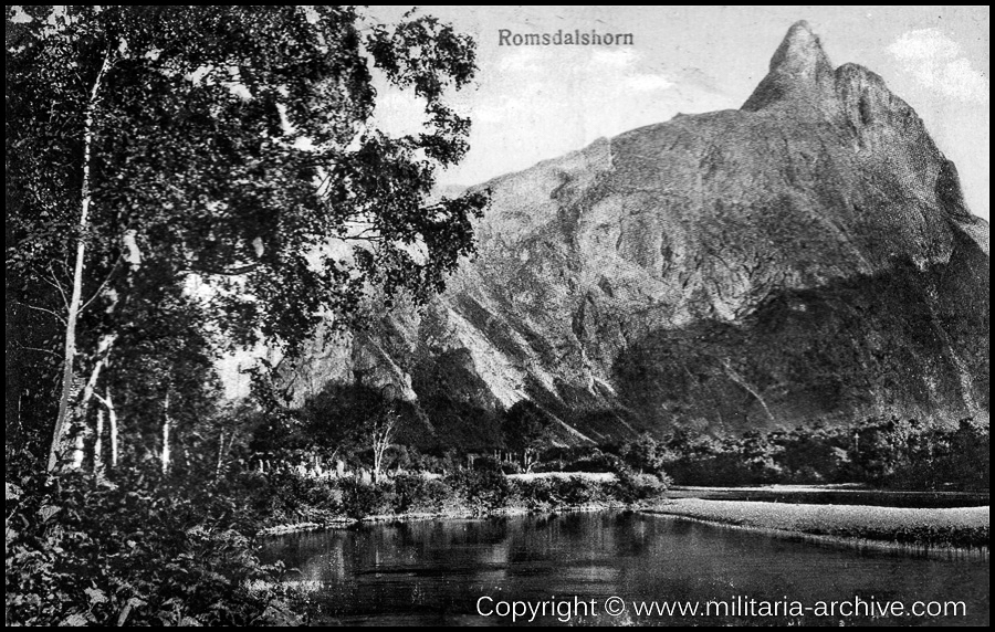 Polizei-Bataillon 251 1940 - 1941. Romsdalshorn.