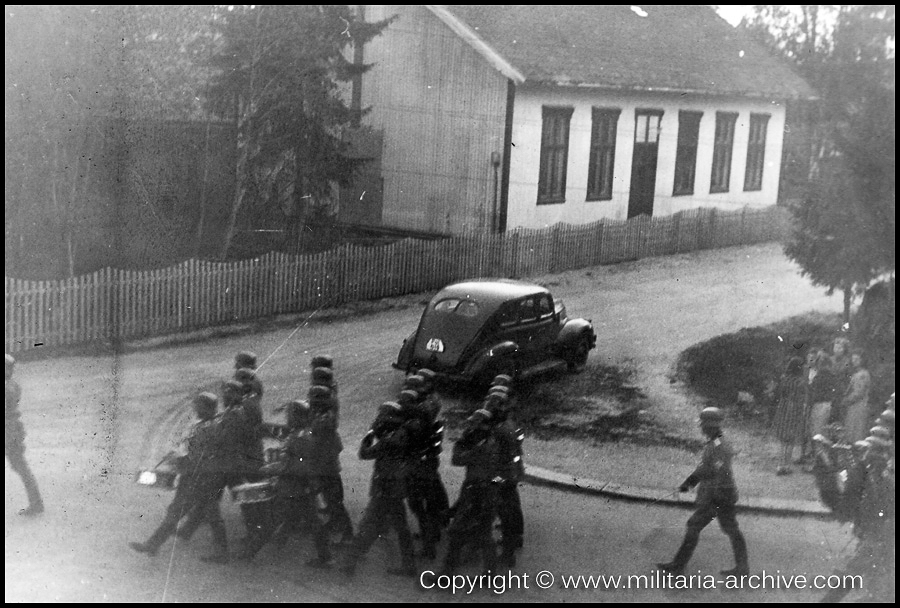 Polizei-Bataillon 251 1940 - 1941. Halden.