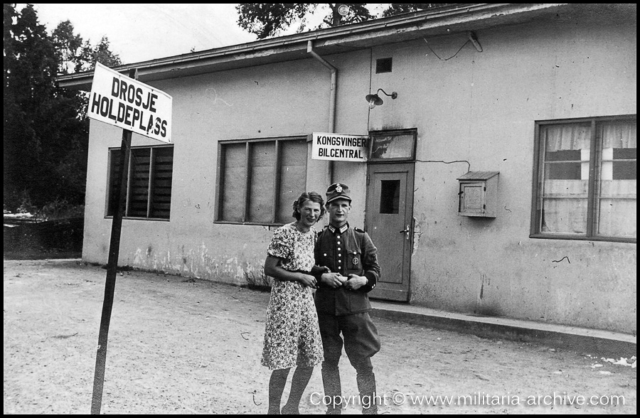 Polizei-Bataillon 251 1940 - 1941. Kongsvinger 1941.