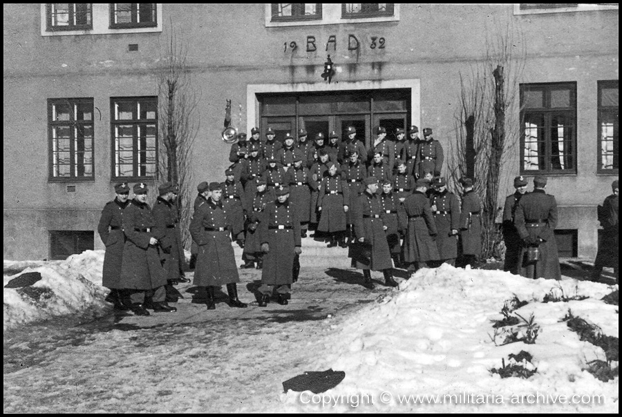 Polizei-Bataillon 251 1940 - 1941. Bad in Halden.