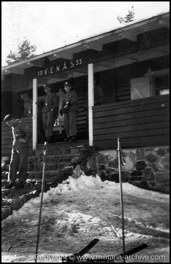 Polizei-Bataillon 251 1940 - 1941. Venås hytta in Halden.