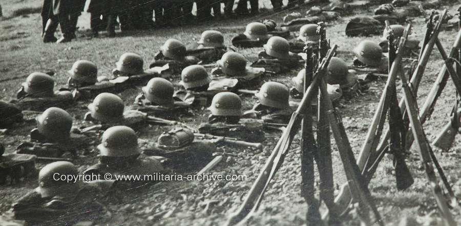 Polizei Ausbildungs Bataillon Mariaschein (5.Kompanie) - 'Schulgefechts Schießen der gruppen am 21st November 1940'