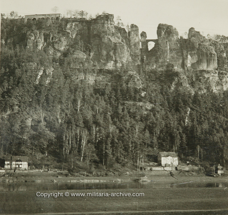 Truppen übungsplatz Wildflecken Rhön 14th to 24th November 1940- 'Bastei bei Schondau 14th November 1940'