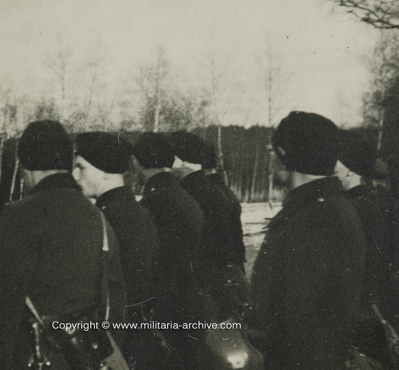 Polizei Ausbildungs Bataillon Mariaschein (5.Kompanie) ''Besprechung einer gelände übung durch hauptmann der Schutzpolizei Seidel February 1941''