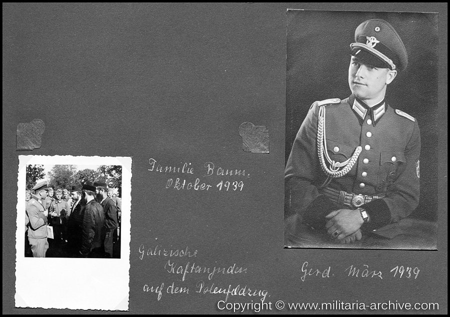 Polizei Leutnant Gerd Baum, March 1939 - 1943 ('Galizische Kaftanjuden auf dem Polenfeldzug')
