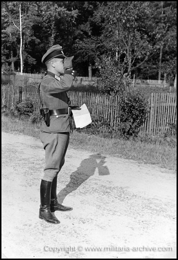 Polizei Leutnant Gerd Baum, March 1939 - 1943 (Field exercises Polish border August 1939)
