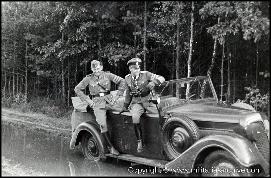 Polizei Leutnant Gerd Baum, March 1939 - 1943 (Field exercises Polish border August 1939)