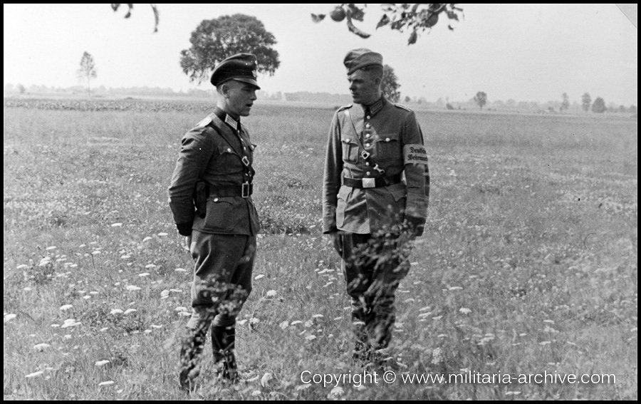 Polizei Leutnant Gerd Baum, March 1939 - 1943 (Field exercises Polish border August 1939)