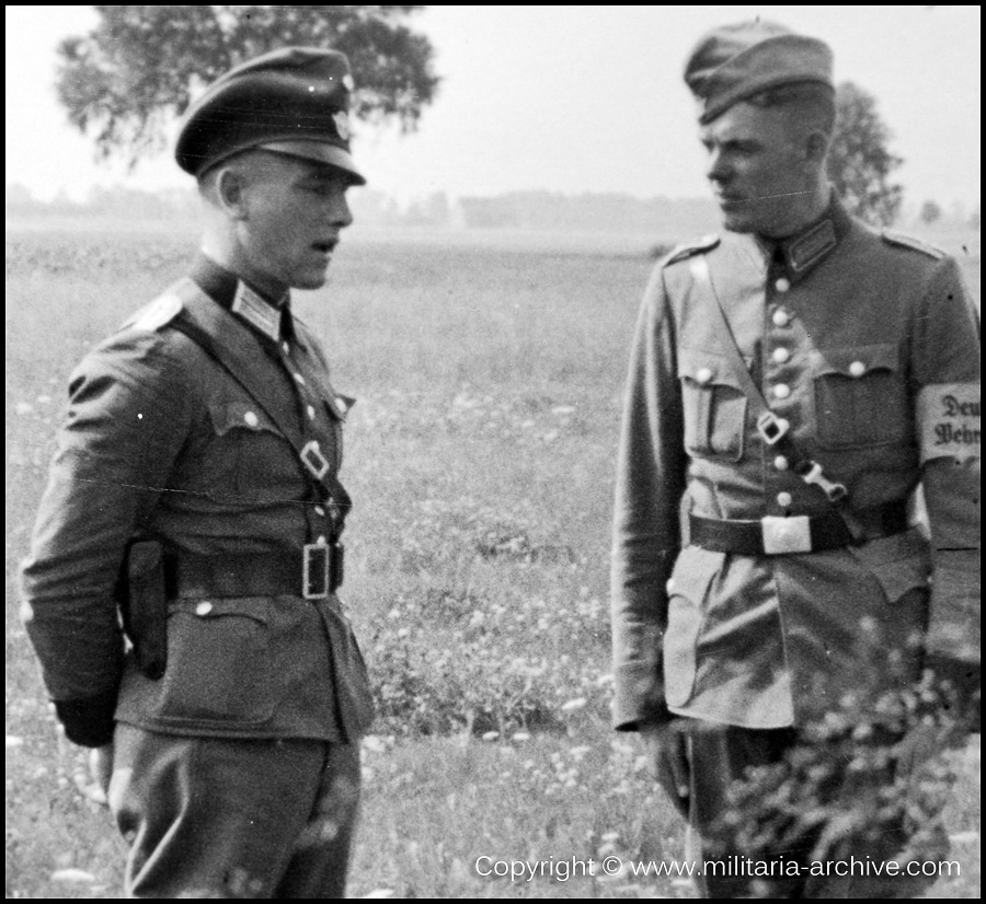 Polizei Leutnant Gerd Baum, March 1939 - 1943 (Field exercises Polish border August 1939)