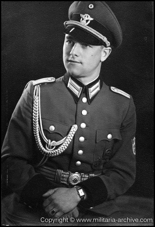 Polizei Leutnant Gerd Baum, March 1939 - 1943 (March 1939)