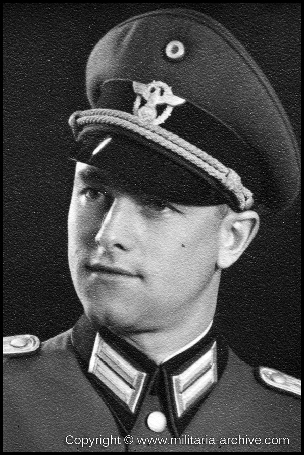 Polizei Leutnant Gerd Baum, March 1939 - 1943 (March 1939)