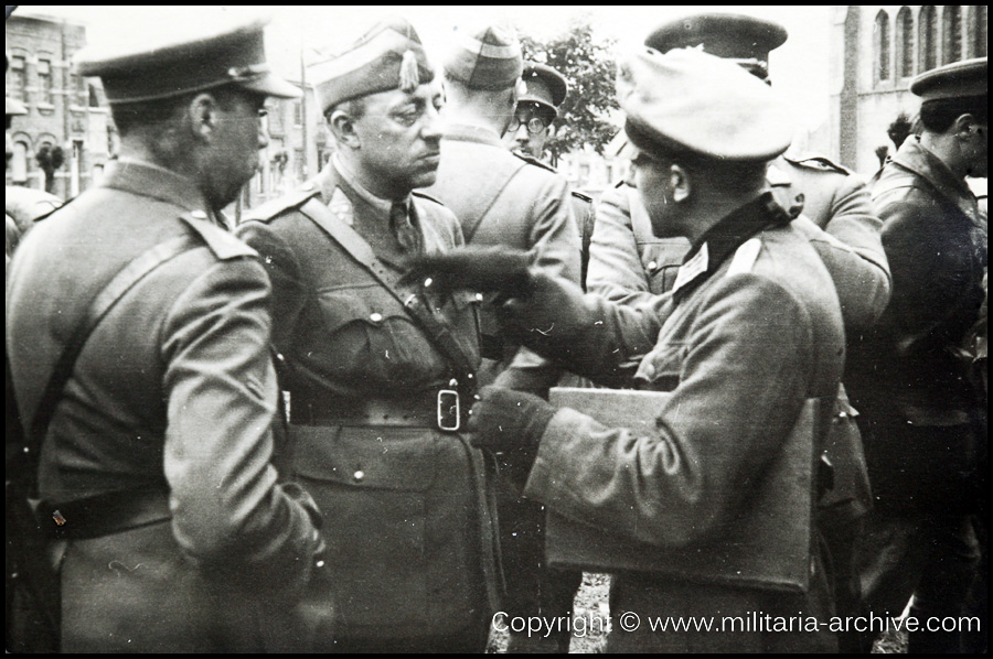 Polizei Leutnant Gerd Baum, March 1939 - 1943 (Belgium 1940)