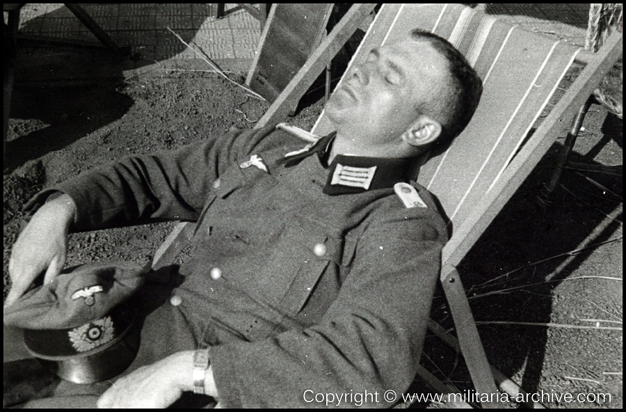 Polizei Leutnant Gerd Baum, March 1939 - 1943 (Belgium 1940)