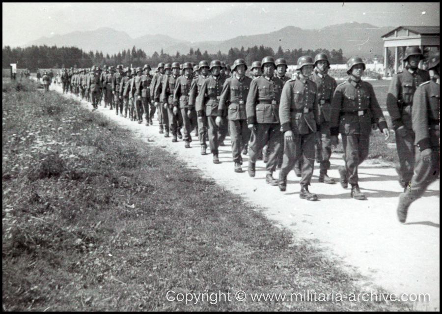 Wachtmeister der Ordnungspolizei Adolf Hauber – Slovenia, Italy, Serbia.