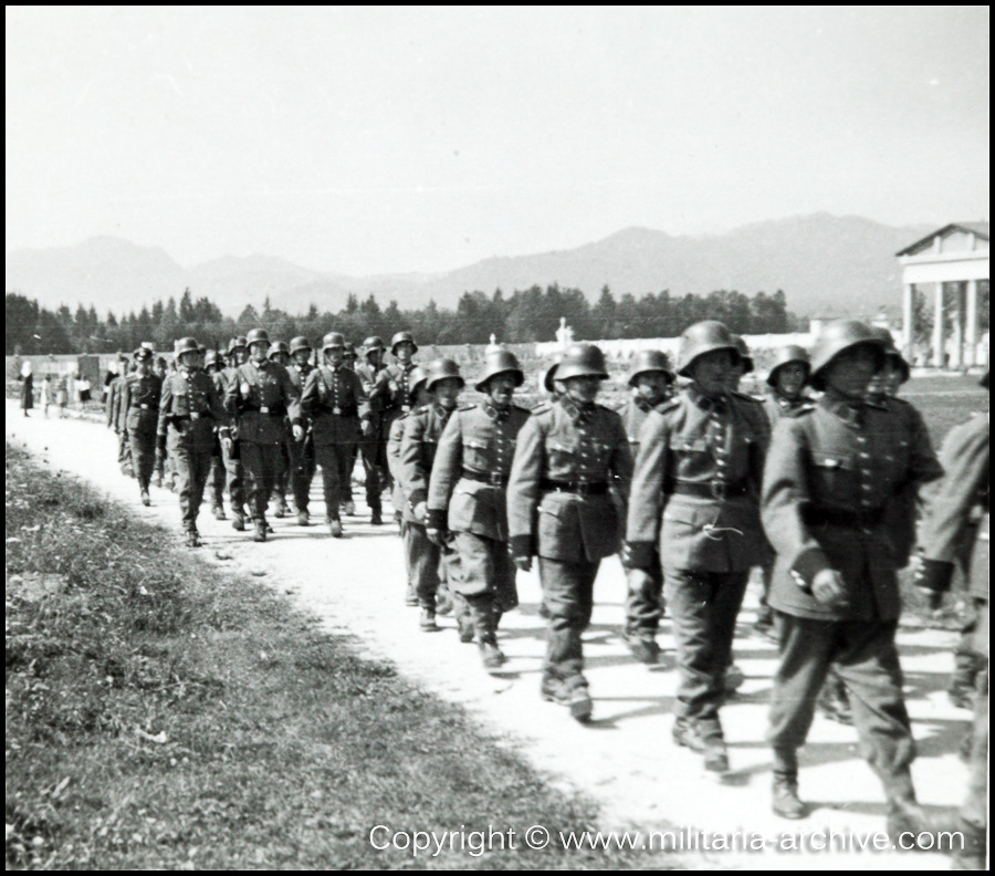 Wachtmeister der Ordnungspolizei Adolf Hauber – Slovenia, Italy, Serbia.