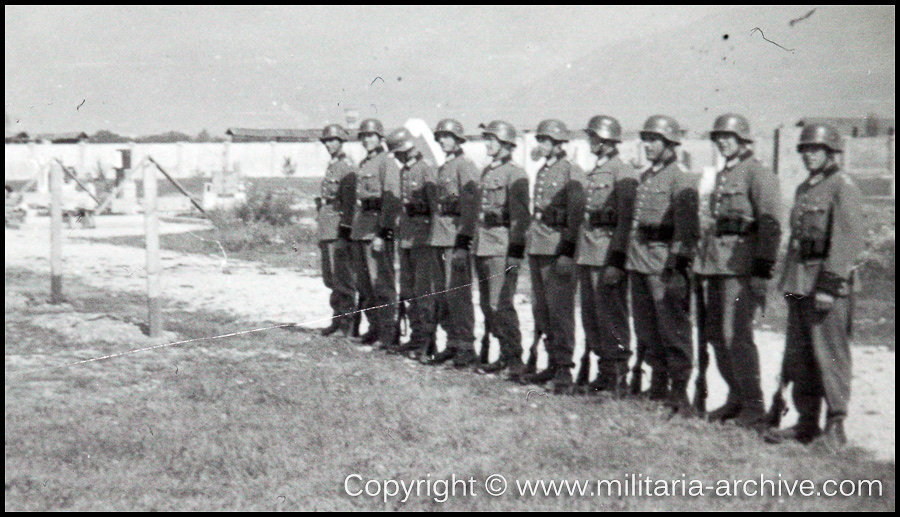 Wachtmeister der Ordnungspolizei Adolf Hauber – Slovenia, Italy, Serbia.