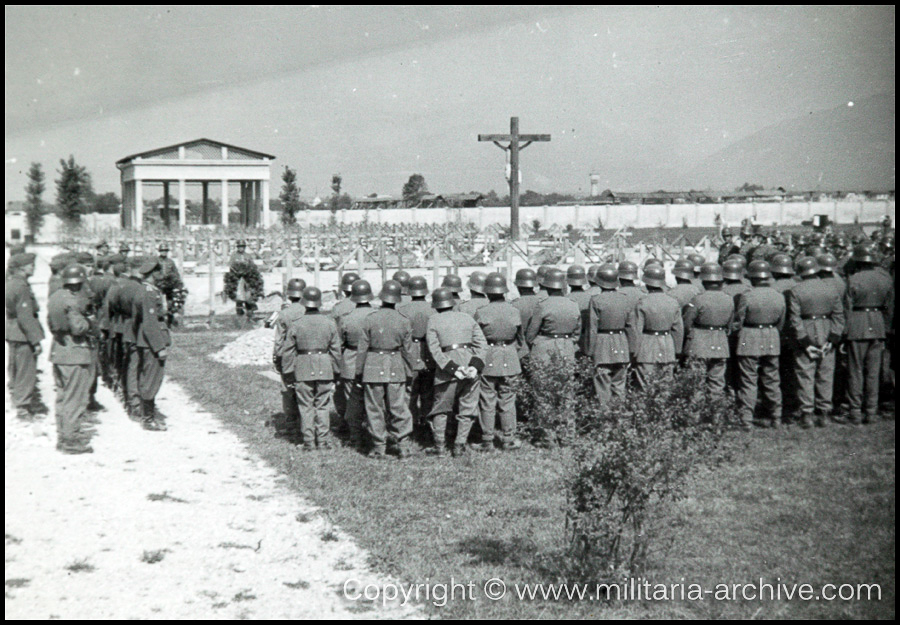 Wachtmeister der Ordnungspolizei Adolf Hauber – Slovenia, Italy, Serbia.