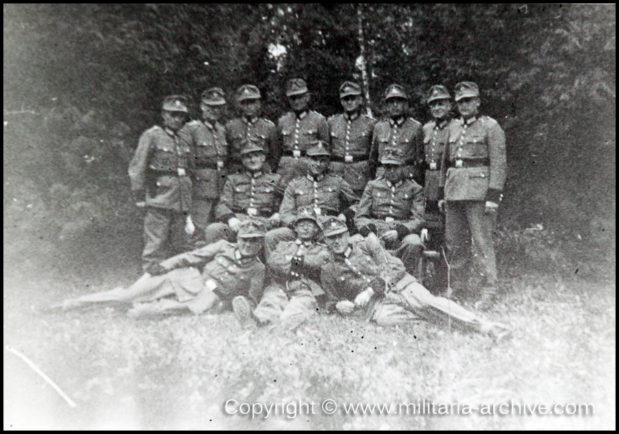 Wachtmeister der Ordnungspolizei Adolf Hauber – Slovenia, Italy, Serbia.