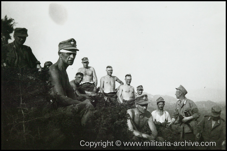 Wachtmeister der Ordnungspolizei Adolf Hauber – Slovenia, Italy, Serbia.