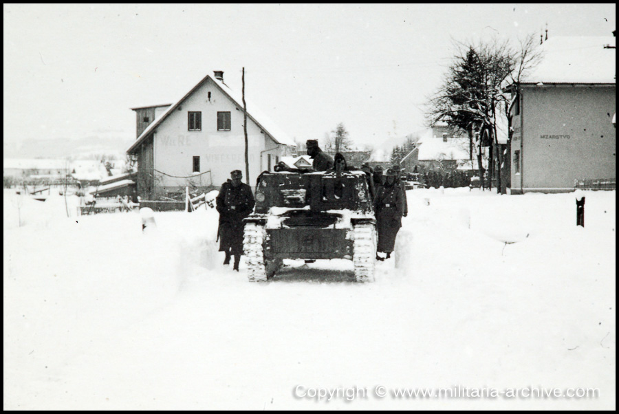 Wachtmeister der Ordnungspolizei Adolf Hauber – Slovenia, Italy, Serbia. Italian 