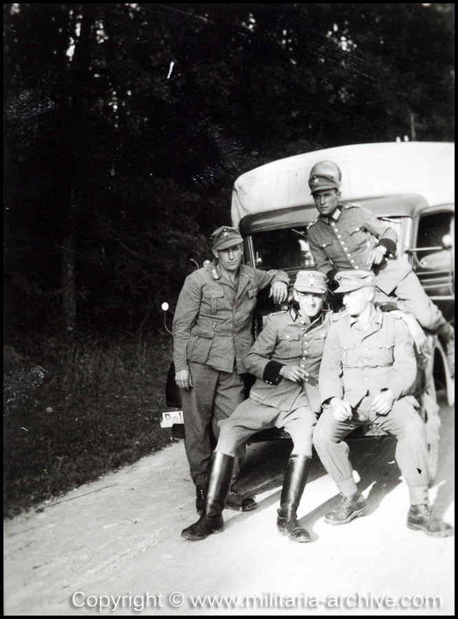 Wachtmeister der Ordnungspolizei Adolf Hauber – Slovenia, Italy, Serbia.