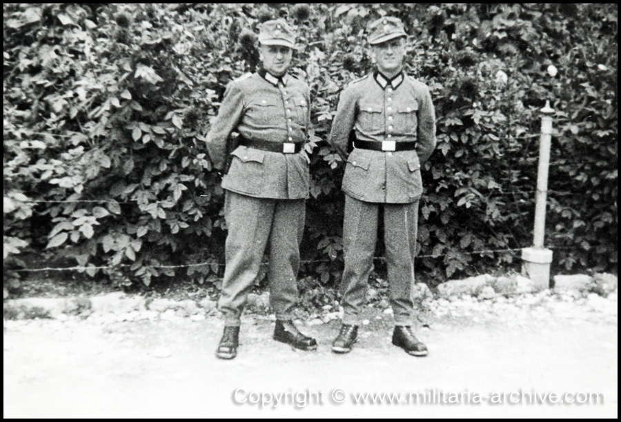 Wachtmeister der Ordnungspolizei Adolf Hauber – Slovenia, Italy, Serbia.