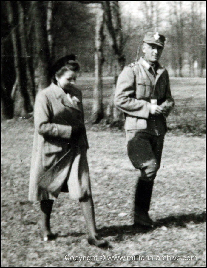 Wachtmeister der Ordnungspolizei Adolf Hauber – Slovenia, Italy, Serbia.