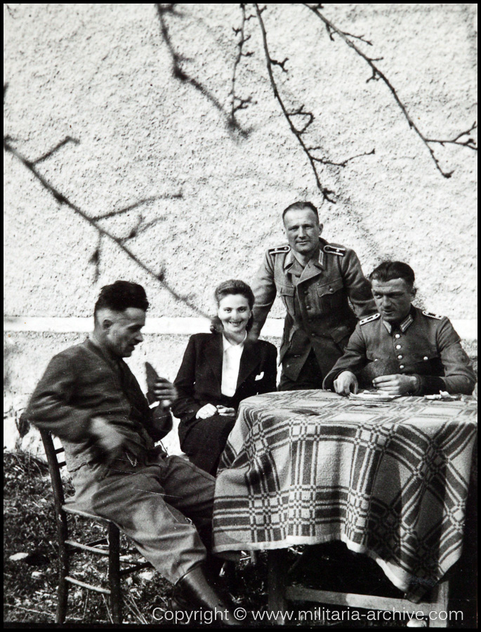 Wachtmeister der Ordnungspolizei Adolf Hauber – Slovenia, Italy, Serbia.