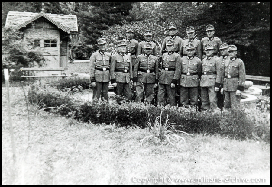 Wachtmeister der Ordnungspolizei Adolf Hauber – Slovenia, Italy, Serbia.