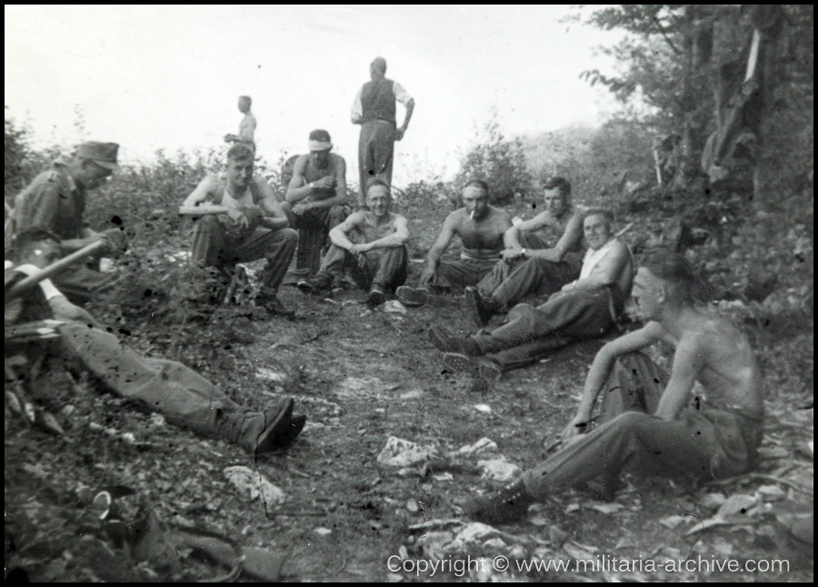 Wachtmeister der Ordnungspolizei Adolf Hauber – Slovenia, Italy, Serbia.