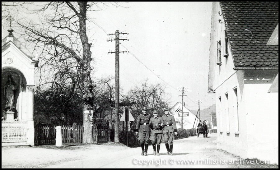 Wachtmeister der Ordnungspolizei Adolf Hauber – Slovenia, Italy, Serbia.  Location Tacenska cesta, Ljubljana, Slovenia.