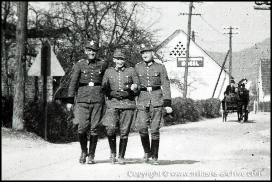 Wachtmeister der Ordnungspolizei Adolf Hauber – Slovenia, Italy, Serbia.