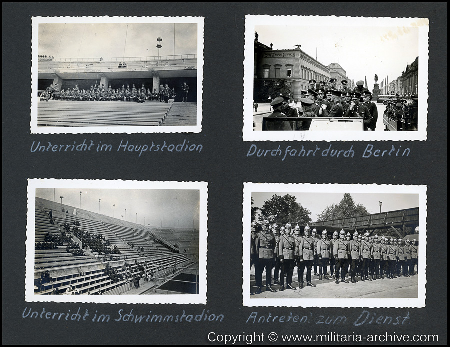 Kraftfahr- und Verkehrsschule der Gendarmerie / Gendarmerie-Schule (mot) Suhl. 1936-1938. Berlin 1936.