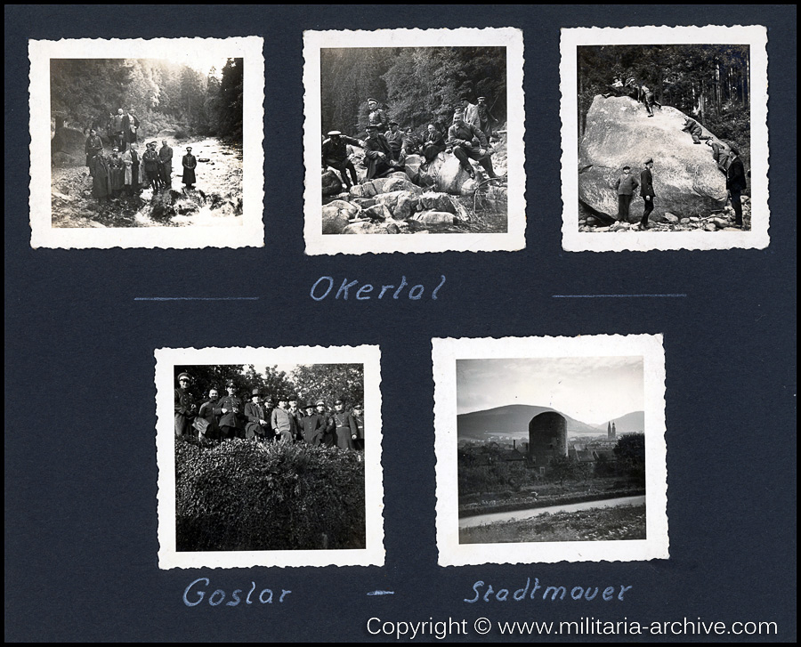 Kraftfahr- und Verkehrsschule der Gendarmerie / Gendarmerie-Schule (mot) Suhl. 1936-1938. 'Okertal'.