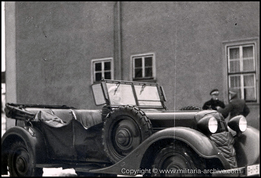 Kraftfahr- und Verkehrsschule der Gendarmerie / Gendarmerie-Schule (mot) Suhl. 1936-1938. 'Kurvenfahren.'