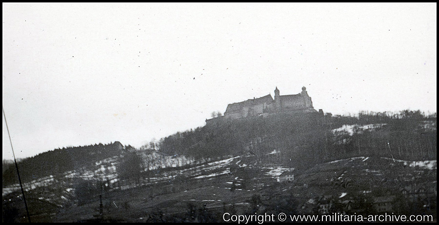 Kraftfahr- und Verkehrsschule der Gendarmerie / Gendarmerie-Schule (mot) Suhl. 1936-1938. 'Coburg Beim Arbeitsdienst.'