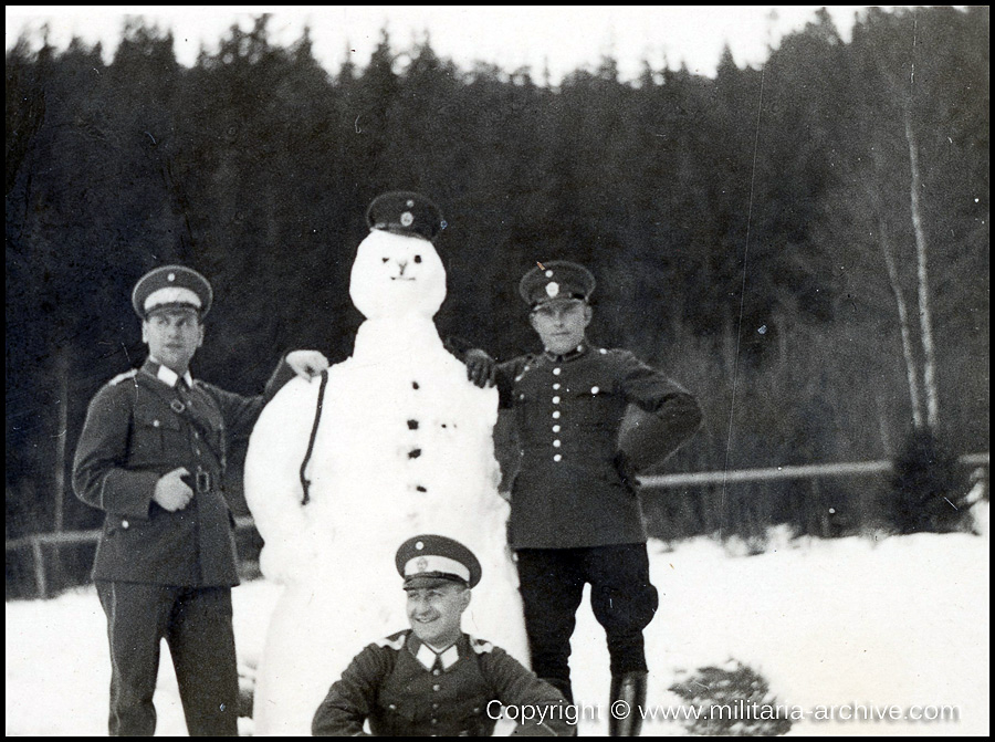 Kraftfahr- und Verkehrsschule der Gendarmerie / Gendarmerie-Schule (mot) Suhl. 1936-1938. 'Sonntagsnachmittags in den Bergen.'