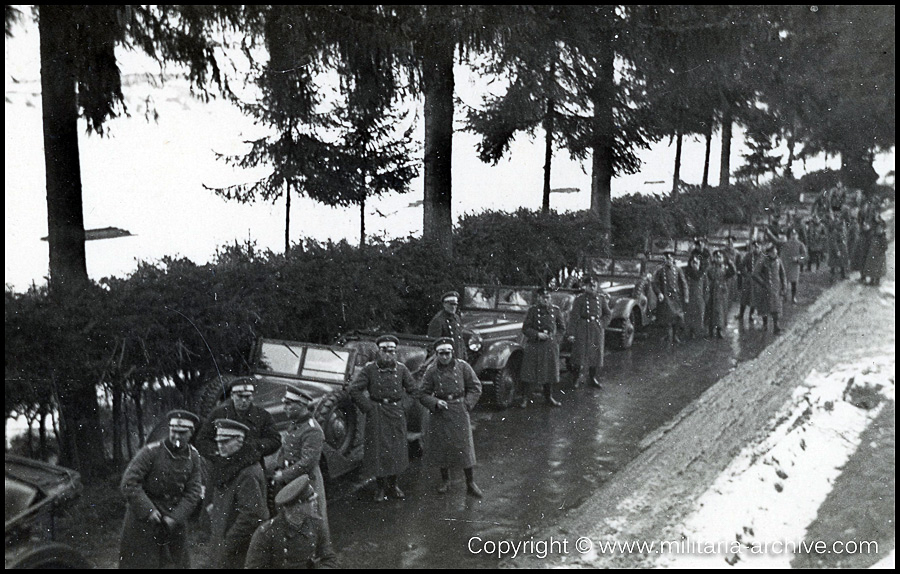 Kraftfahr- und Verkehrsschule der Gendarmerie / Gendarmerie-Schule (mot) Suhl. 1936-1938. 'Kolonnenfahrt.'