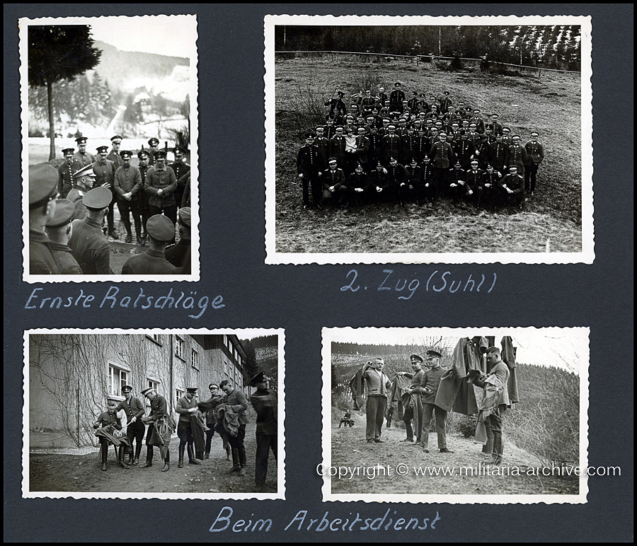 Kraftfahr- und Verkehrsschule der Gendarmerie / Gendarmerie-Schule (mot) Suhl. 1936-1938