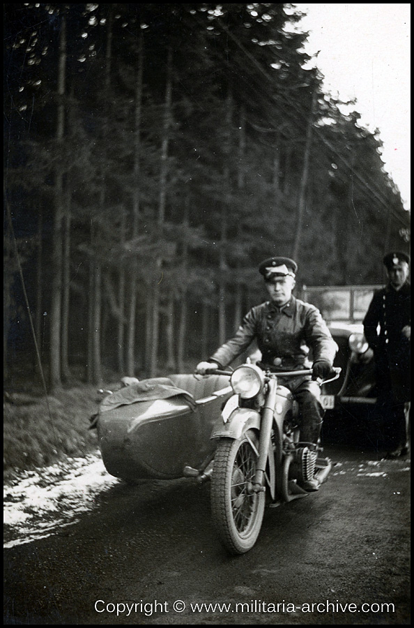 Kraftfahr- und Verkehrsschule der Gendarmerie / Gendarmerie-Schule (mot) Suhl. 1936-1938