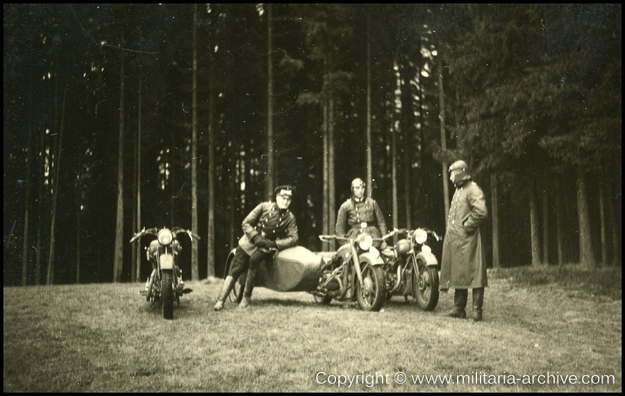 Kraftfahr- und Verkehrsschule der Gendarmerie / Gendarmerie-Schule (mot) Suhl. 1936-1938